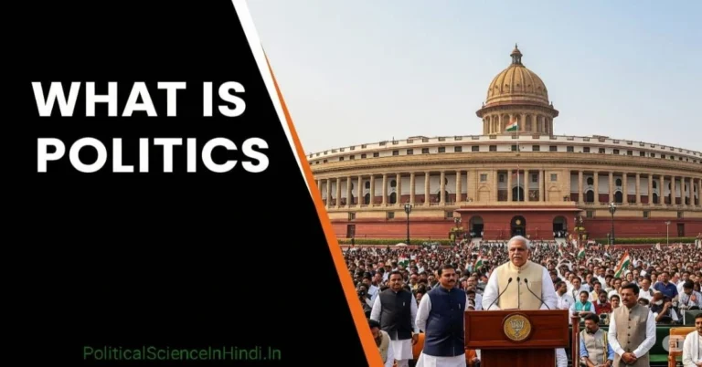 What is Politics in hindi